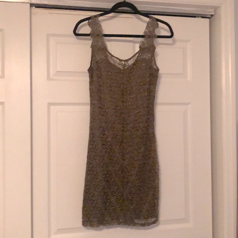 Free People lace mini dress